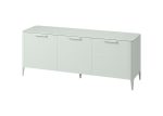 Тумба Type oak 3 двери ширина 180 см (белый) — изображение 2