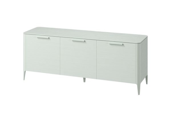 Тумба Type oak 3 двери ширина 180 см (белый) — изображение 2