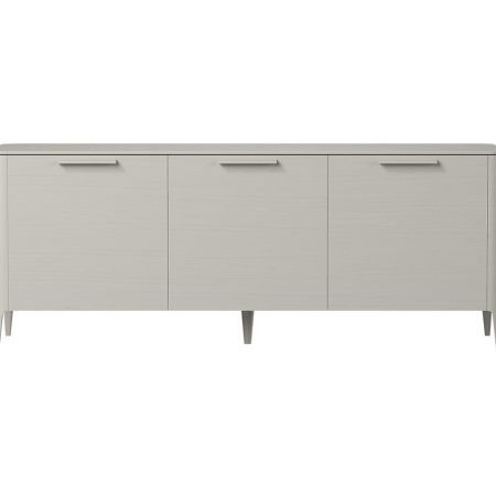 Тумба Type oak 3 двери ширина 180 см (серо-бежевый)