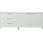 Тумба Type oak 3 ящика 2 двери L (белый)