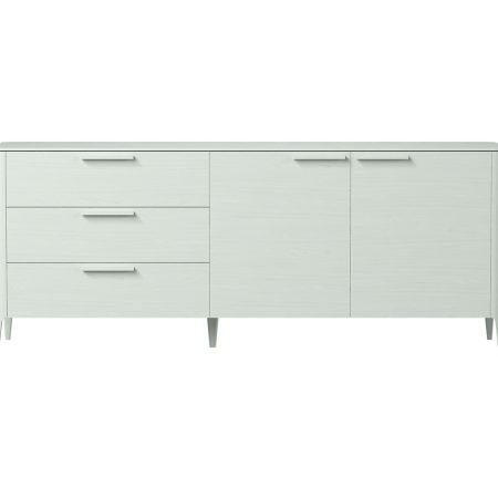 Тумба Type oak 3 ящика 2 двери L (белый)