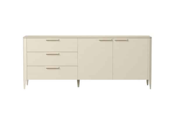 Тумба Type oak 3 ящика 2 двери L (молочный)