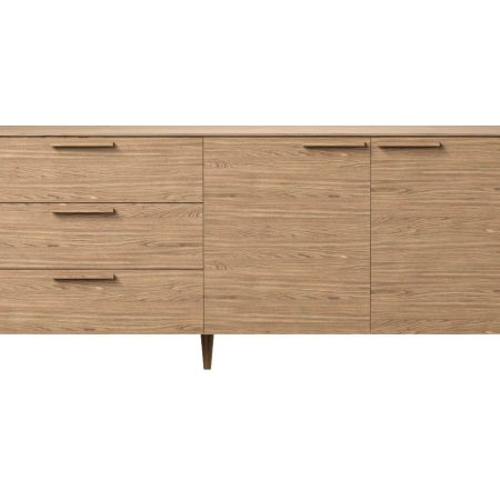 Тумба Type oak 3 ящика 2 двери L (натуральный дуб)