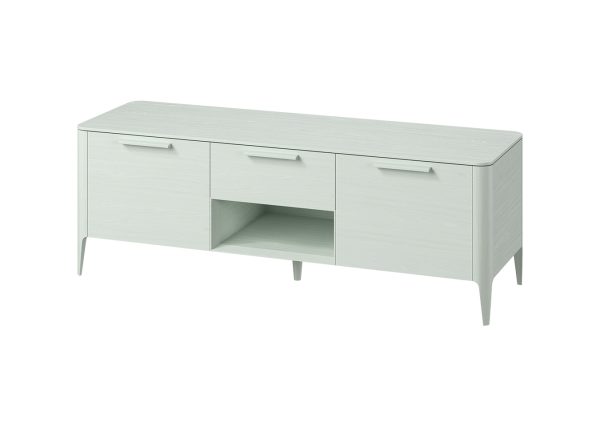 Тумба Type oak под ТВ ширина 160 см (белый) — изображение 2