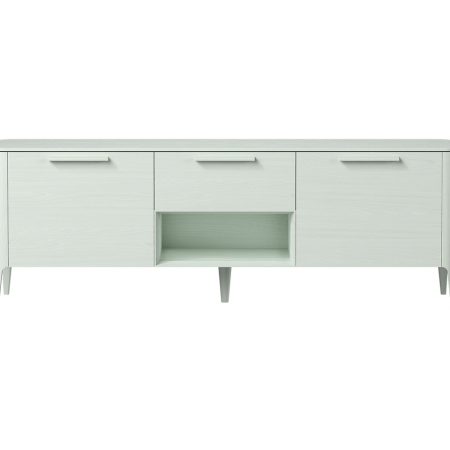 Тумба Type oak под ТВ ширина 160 см (белый)