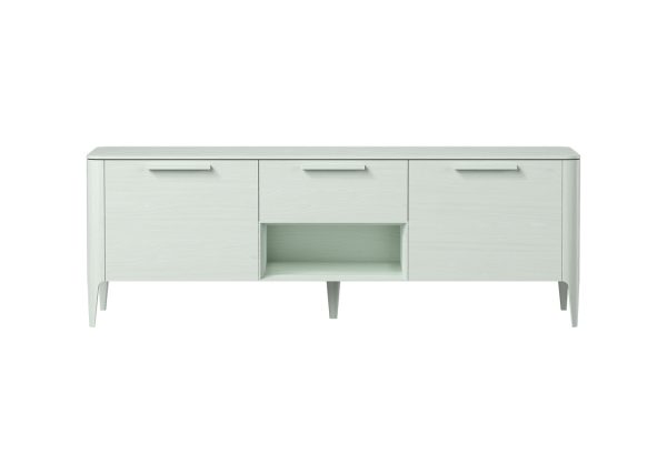 Тумба Type oak под ТВ ширина 160 см (белый)