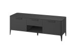 Тумба Type oak под ТВ ширина 160 см (черный) — изображение 2