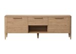Тумба Type oak под ТВ ширина 160 см (натуральный дуб)