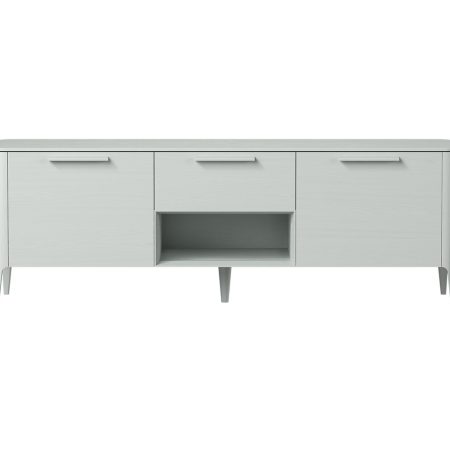 Тумба Type oak под ТВ ширина 160 см (светло-серый)