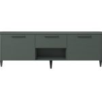 Тумба Type oak под ТВ ширина 160 см (темно-серый)