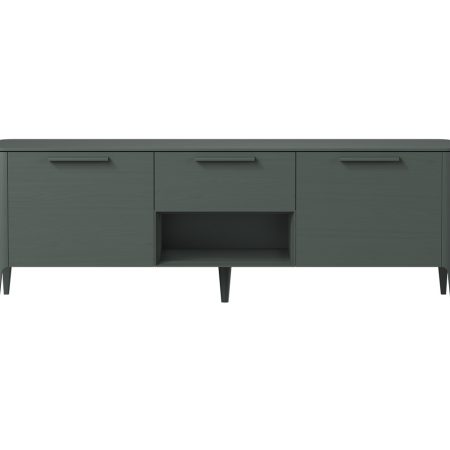 Тумба Type oak под ТВ ширина 160 см (темно-серый)