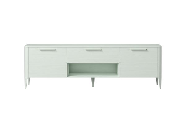 Тумба Type oak под ТВ ширина 180 см (белый)