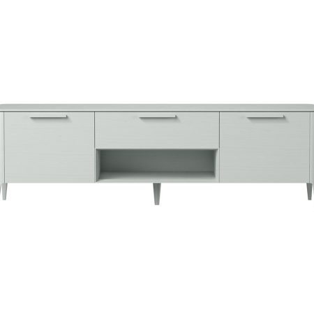 Тумба Type oak под ТВ ширина 180 см (светло-серый)