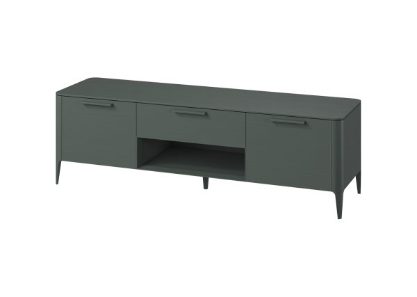 Тумба Type oak под ТВ ширина 180 см (темно-серый) — изображение 2