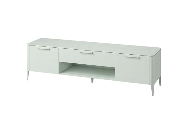 Тумба Type oak под ТВ ширина 200 см (белый) — изображение 2