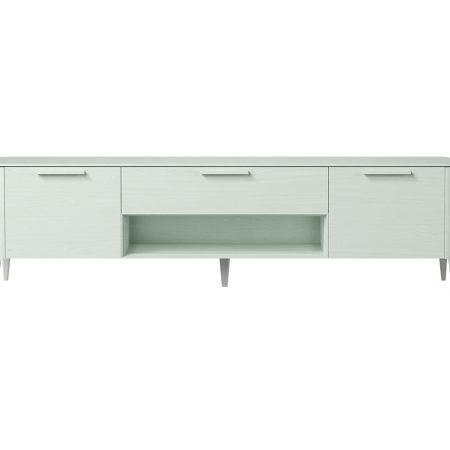 Тумба Type oak под ТВ ширина 200 см (белый)