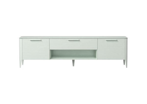 Тумба Type oak под ТВ ширина 200 см (белый)