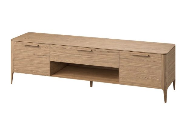 Тумба Type oak под ТВ ширина 200 см (натуральный дуб) — изображение 2