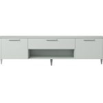 Тумба Type oak под ТВ ширина 200 см (светло-серый)