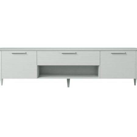 Тумба Type oak под ТВ ширина 200 см (светло-серый)