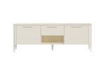 Тумба Type под ТВ ширина 160 см (молочный)