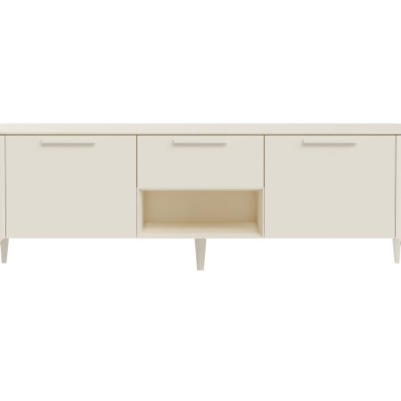 Тумба Type под ТВ ширина 160 см (молочный)