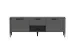Тумба Type под ТВ ширина 160 см (темно-серый)