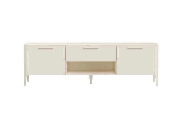 Тумба Type под ТВ ширина 180 см (молочный)