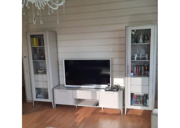 Тумба Type под ТВ ширина 180 см (серо-бежевый) — изображение 4