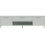 Тумба Type под ТВ ширина 200 см (светло-серый)