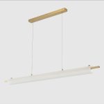 Светильник подвесной Crystal Lux TUNNEL SP40 LED BRASS — изображение 2