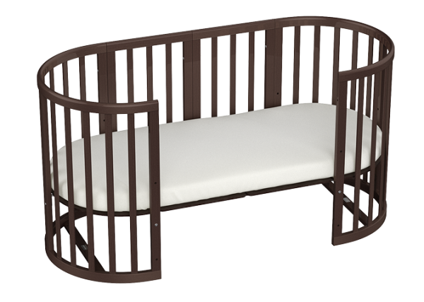 Удлинение для кроватки Ellipsebed до 165 см (коричневый) — изображение 2