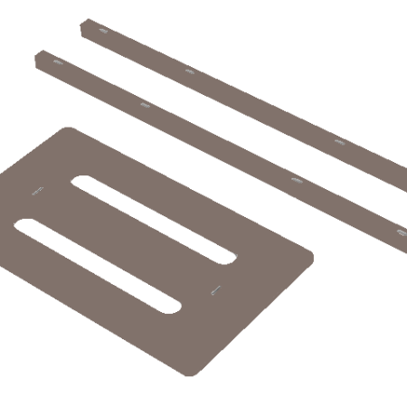 Удлинение для кроватки Ellipsebed до 165 см (коричневый)