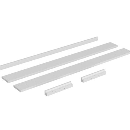 Удлинение для кроватки-трансформера KIDI soft до 173 см (белый)