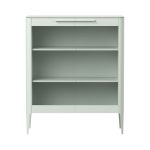 Витрина Type oak стеклянная высота 120 см (белый)