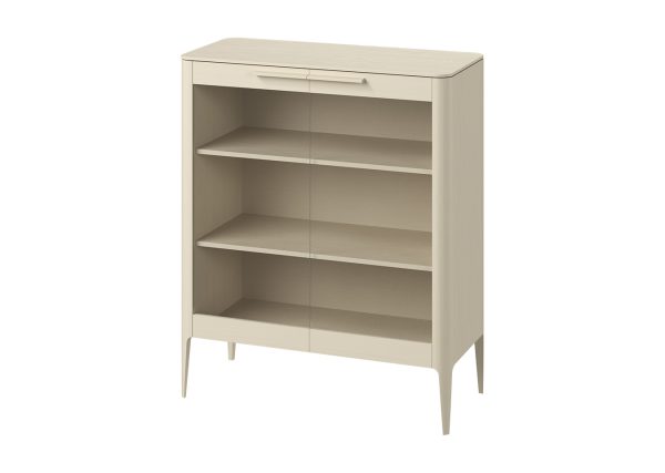 Витрина Type oak стеклянная высота 120 см (молочный) — изображение 2