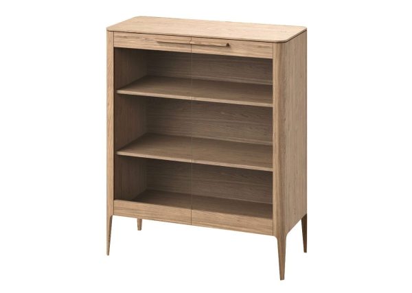 Витрина Type oak стеклянная высота 120 см (натуральный дуб) — изображение 2