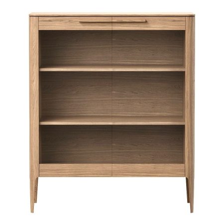 Витрина Type oak стеклянная высота 120 см (натуральный дуб)