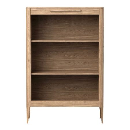 Витрина Type oak стеклянная высота 150 см (натуральный дуб)