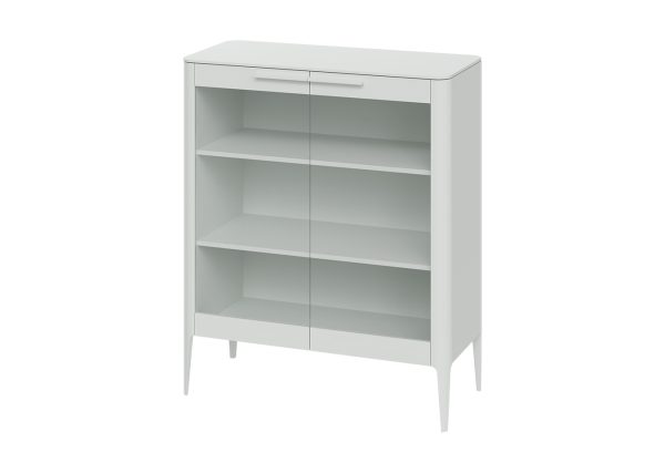 Витрина Type стеклянная высота 120 см (белый) — изображение 2