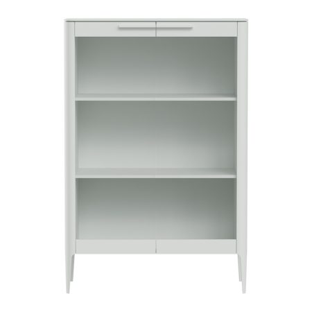 Витрина Type стеклянная высота 150 см (белый)