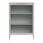 Витрина Type стеклянная высота 150 см (светло-серый)