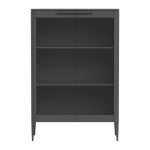 Витрина Type стеклянная высота 150 см (темно-серый)