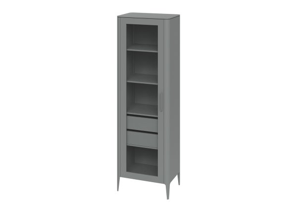 Витрина Type стеклянная высота 200 см L (серый) — изображение 2