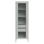 Витрина Type стеклянная высота 200 см L (светло-серый)