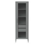 Витрина Type стеклянная высота 200 см R (серый)