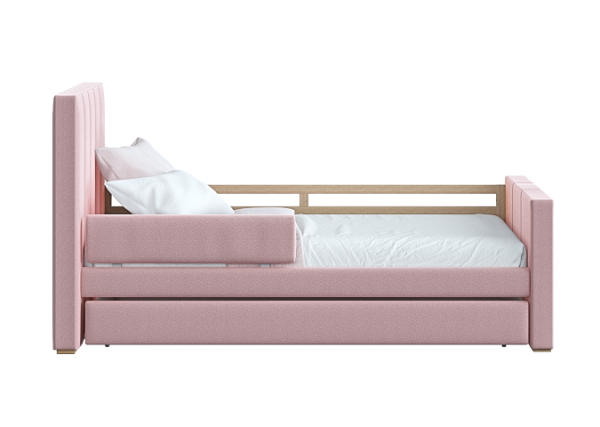 zashhitnyj-bortik-cosy-antivandalnaja-tkan-rozovyj-2 Защитный бортик Cosy антивандальная ткань (розовый) — изображение 3