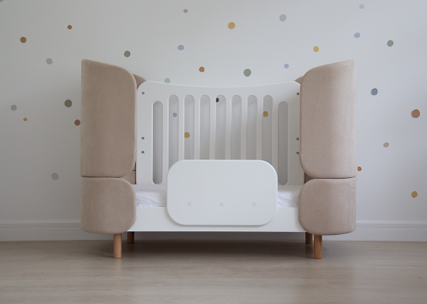 Защитный бортик для кровати KIDI soft (белый) — изображение 4
