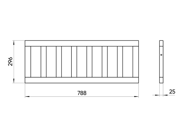 Защитный бортик Elit soft (натуральный) — изображение 3