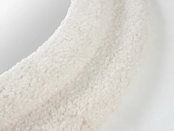 Зеркало подвесное Fluffy бежевый — изображение 3